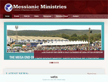 Tablet Screenshot of messianicministriesinc.org